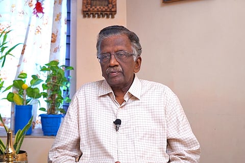 Sasikumar, chairman of Save University Campaign Committee 
