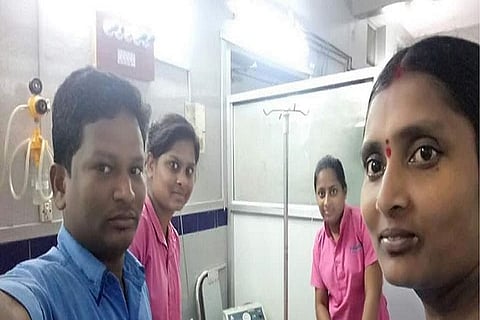 Disrespectful hospital staff take selfie with actor Harikrishna’s body