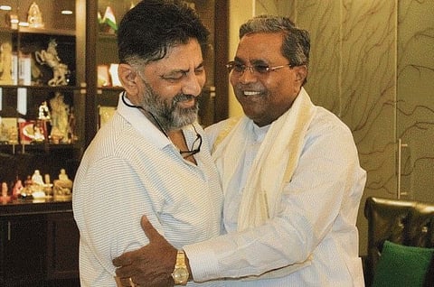 Siddaramaiah and DK Shivakumar
