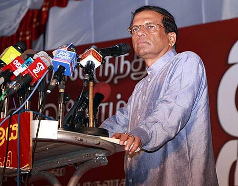 Will not take revenge, will promote Buddhism: Pres-elect Sirisena