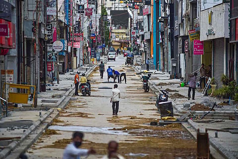 A representative image of Smart City works in Bengaluru