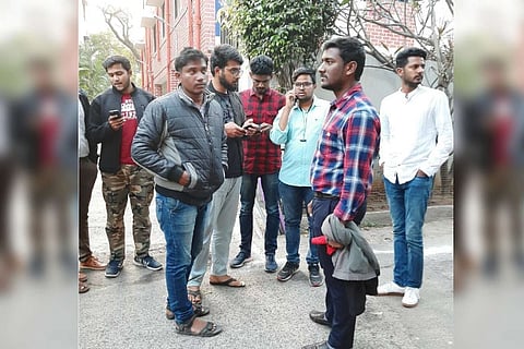 Uni of Hyderabad students detained for 8 hours, asked if they have 'connection' with Azad