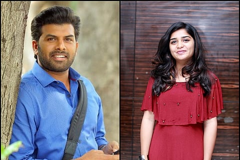 Sunny Wayne and ‘96’ actor Gouri in ‘Anugraheethan Antony’
