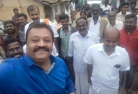 BJP MP Suresh Gopi visits slain Kerala student's house, gets flak for 'selfie-spree'