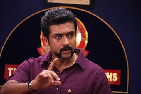 Suriya in the dock for allegedly assaulting a man after a road accident