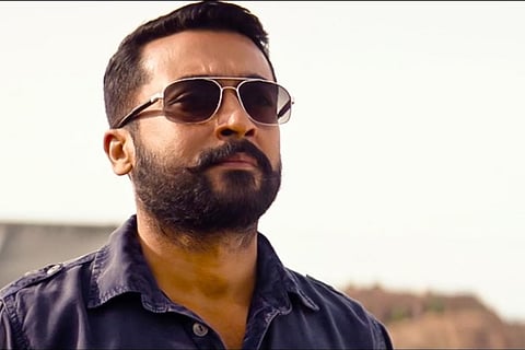 A file photo of actor Suriya from a film