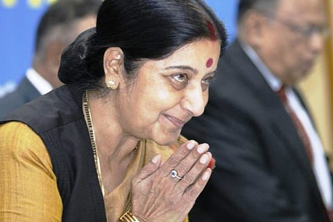 Sushma to extend stranded UK couple's Indian visa till surrogate baby gets passport