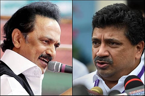 Tamil Nadu CM MK Stalin and Finance Min Palanivel Thiyagarajan