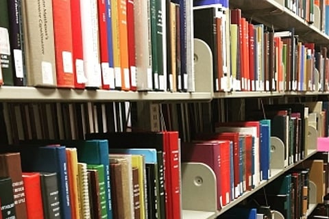 A rural library that will undergo renovation in Tamil Nadu