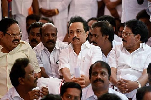 FIR against DMK’s MK Stalin and 60 MLAs for protests at TN Assembly 