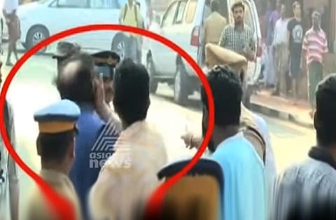SFI sacks leader who slapped former diplomat TP Sreenivasan