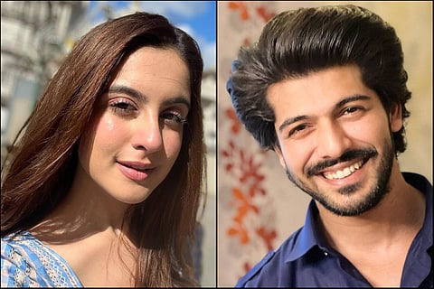 TV actors Tunisha Sharma and Sheezan Khan 