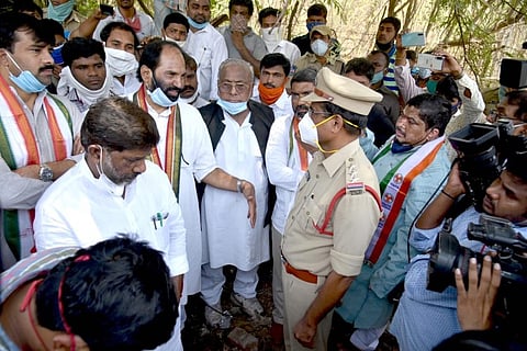 Congress protests 