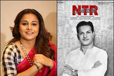 Vidya Balan excited to play NTR's wife in upcoming biopic