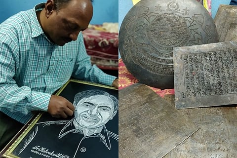 Meet the official metal engravers for the Nizams of Hyderabad