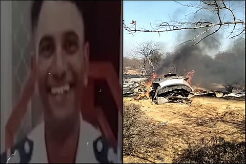 Wing Commander Hanumanth Rao Sarathi who died in IAF crash 