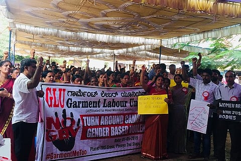 Women garment workers take out rally in Bengaluru, demand fair wages