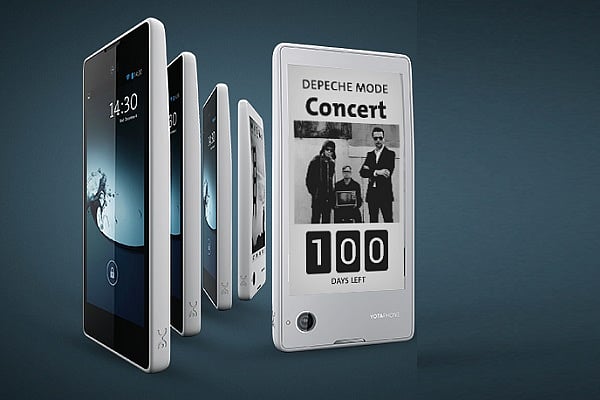 Russian smartphone YotaPhone 3 with Kindle-like E-ink display may