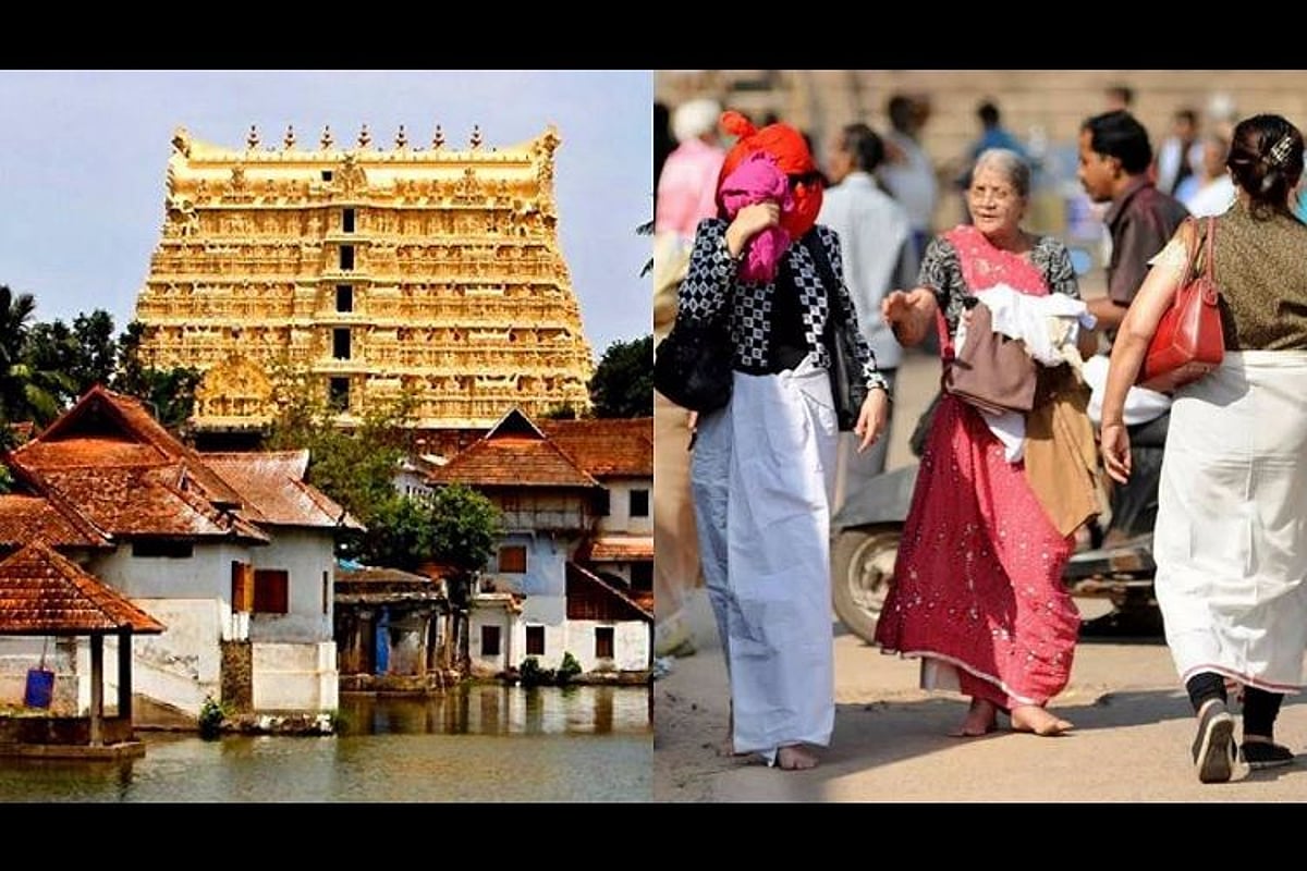 padmanabhaswamy temple ladies dress code World's Richest Hindu Temple Sree padmanabha swamy temple , Dress code is mandatory : Men - Dhoti / Women