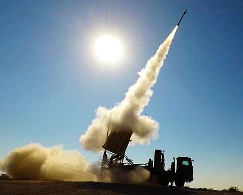 Israel's Iron Dome missile system. 