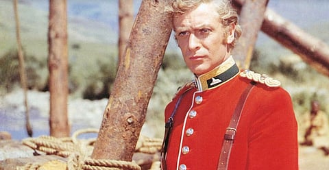 Michael Caine in Zulu