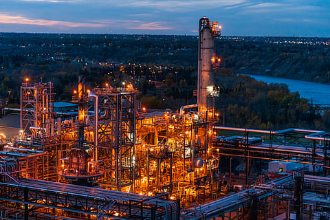 Imperial bio-diesel refinery near Edmonton.