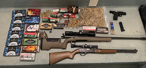 Guns seized by RCMP