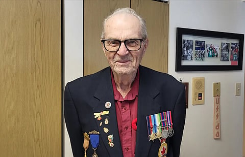 Osborne Lakness at his home in Regina, Sask., Nov. 7, 2022