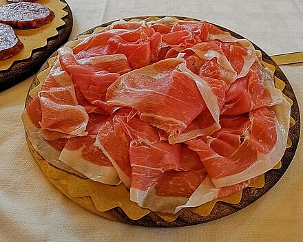 Prosciutto di Parma is one of Italy’s leading agricultural exports.