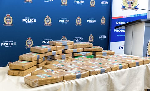 EPS make the biggest drug bust in Edmonton history