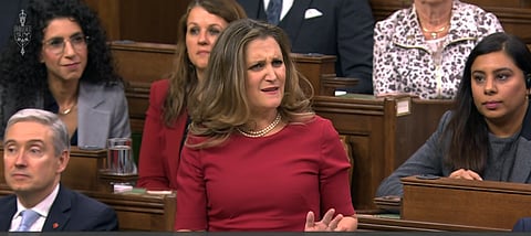 Finance Minister Chrystia Freeland had little to offer when she delivered her Fall Economic Update Tuesday.