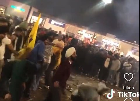 Sikhs and Hindus hurl rocks at each other in Brampton street brawl on Diwali