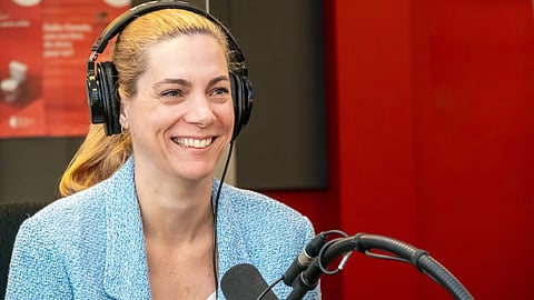 Former sports and Economic Development Agency of Canada for the Regions of Quebec minister Pascale St-Onge in an interview on "Bon Pied Bonneheure."