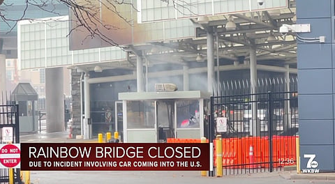 Rainbow Bridge explosion