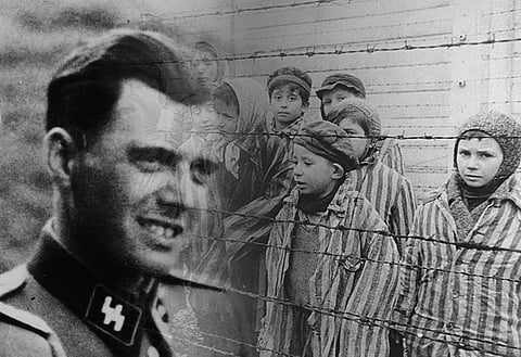 Mengele, Hitler’s Angel of Death, personally selected victims for ‘’experiementation” at Auschwitz.