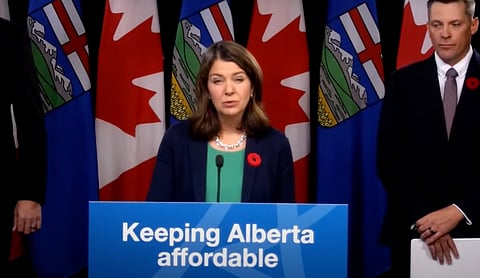 Alberta Premier Danielle Smith, Treasury Board President and Finance Minister Nate Horner, and Affordability and Utilities Minister Nate Horner announced new reforms to auto insurance. 