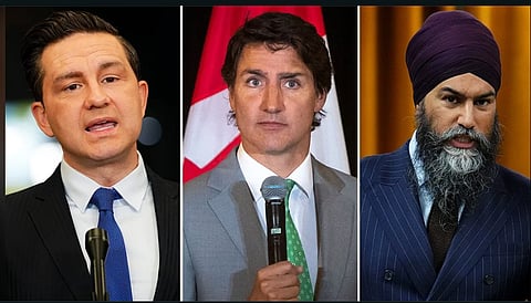 New poll shows support for Liberals dropped to NDP level