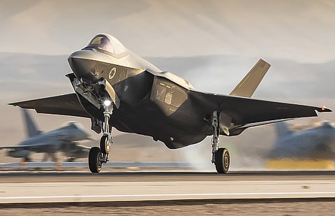An Israel F-35I Adir - 'Mighty One' - fighter