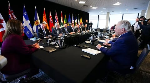 Canada’s premiers met in Halifax Monday 
