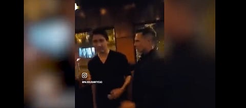 Anti-Israel protestors chased Trudeau out of a Vancouver restaurant. 