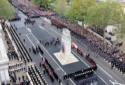 London Cenotaph closed Armistice Day to deter mammoth anti-Israel rally
