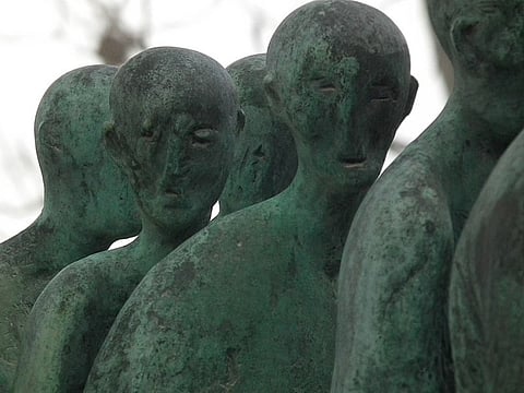 Sculpture at Jerusalem's Yad Vashem Museum. Writer Marco Navarro-Genie argues that Jews need a safe place in the world, and it's Israel