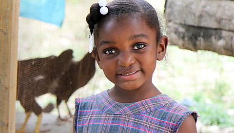 You can sponsor a child in Haiti through World Vision for just a few dollars a month.