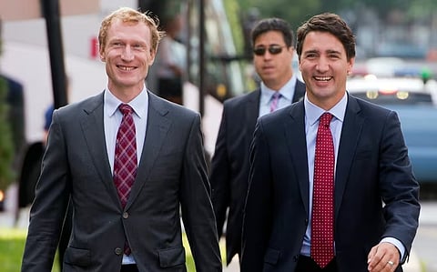 Justin Trudeau and Marc Miller