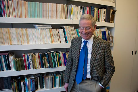 Harvey C. Manfield, just retired from Harvard University after nearly 60 years of teaching