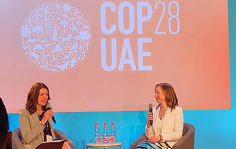 'Fireside chat' at COP28 on December 4th, between Premier Danielle Smith and Chana Martineau, the CEO of the Alberta Indigenous Opportunities Corporation.