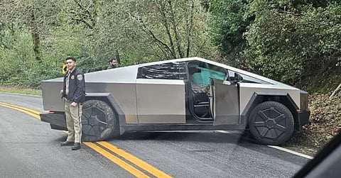 Tesla Cybertruck involved in head-on collision with 17-year-old