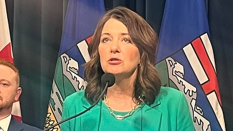 Alberta Premier Danielle Smith said Alberta will fight every step of the way. 