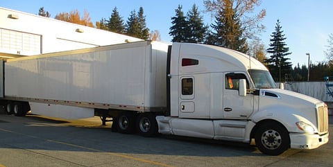 Semi used to smuggle drugs