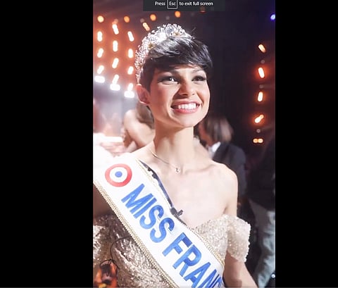 Miss France winner shunned for short hair